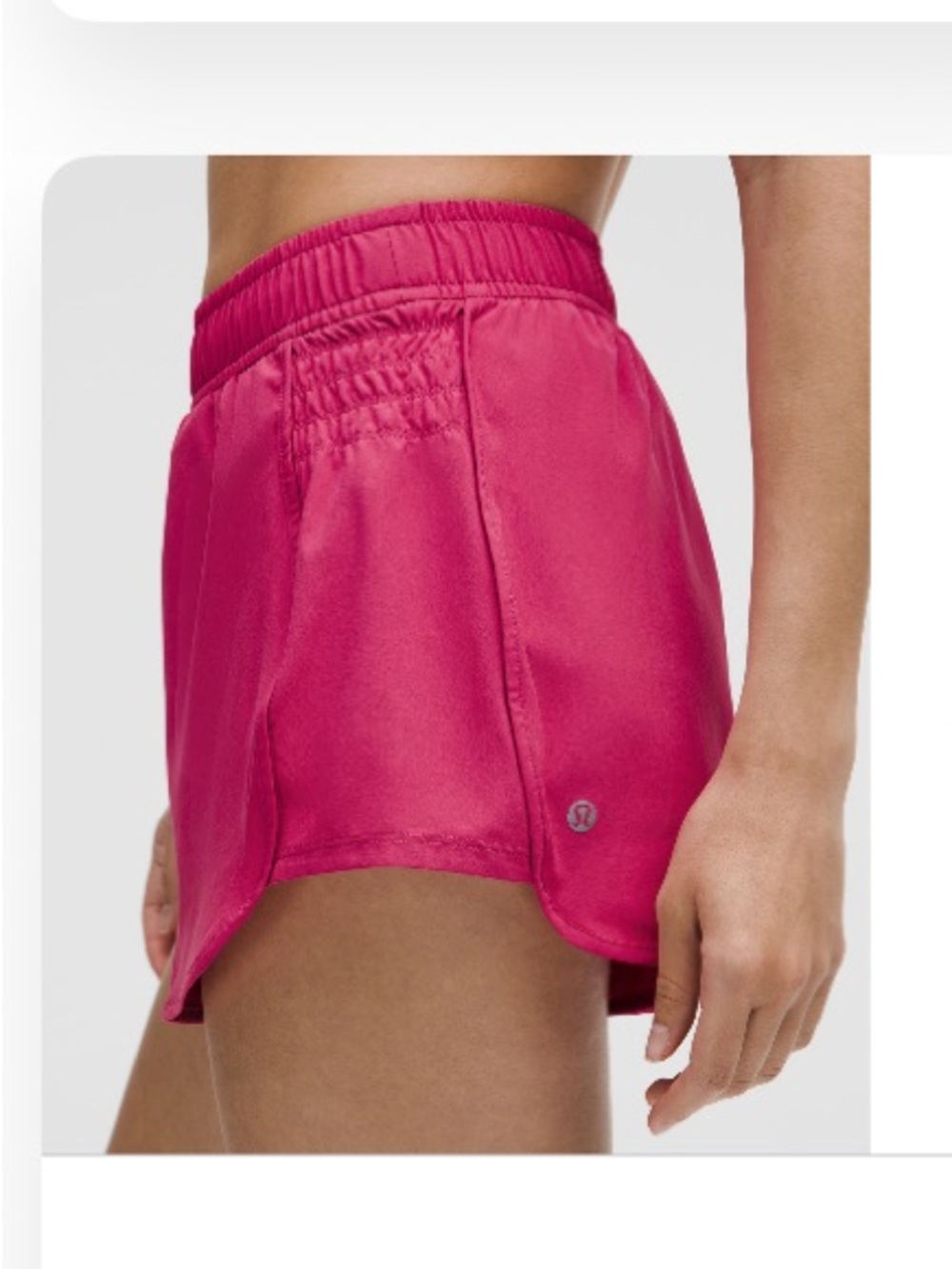 lululemon athletica Women's Athletic Shorts in Hot Pink